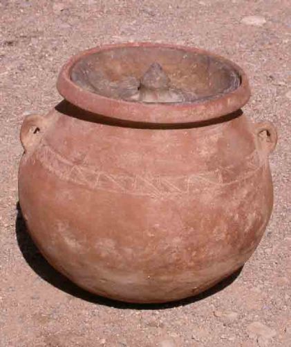 Poterie au Musée des Oasis