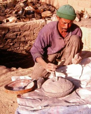 Alfarería en el Museo de los Oasis