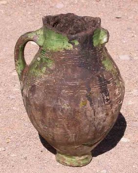 Poterie au Musée des Oasis