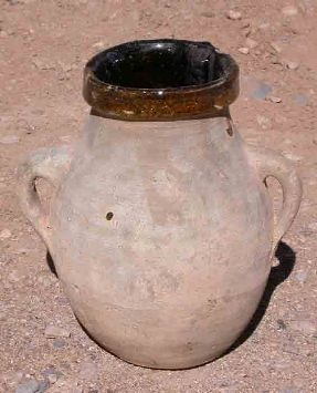 Poterie au Musée des Oasis