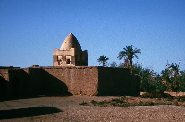 Tomba de Sidi Abdellah a Tinejdad, sud del Marroc.