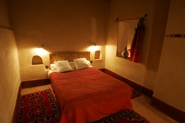 Room into Ksar El Khorbat, near Tinghir in Southern Morocco.